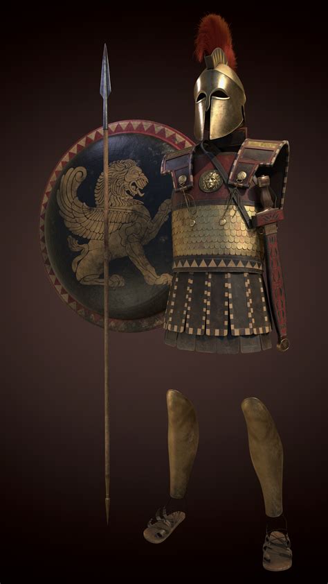 greek armor.